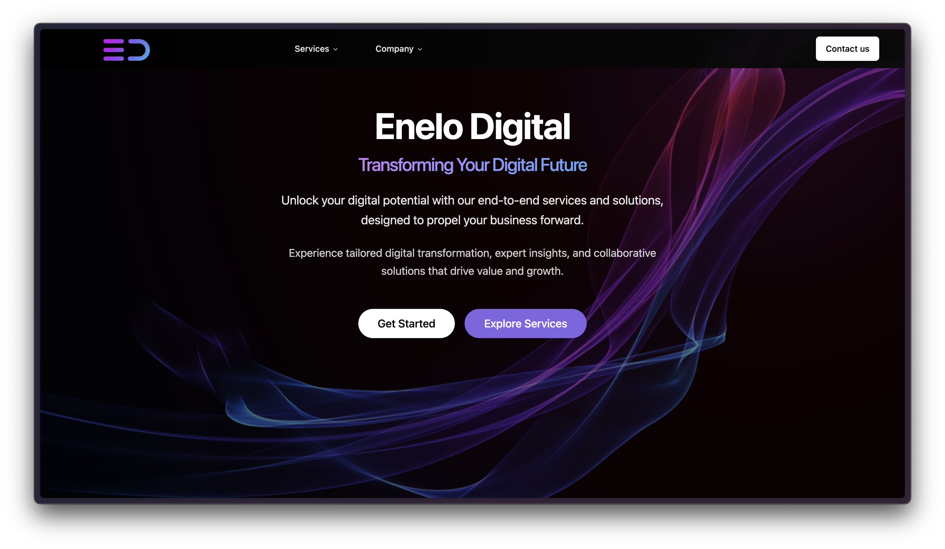 Enelo Digital Business Site
